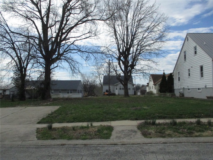 front of lot