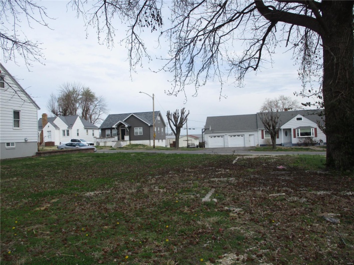 back looking to front