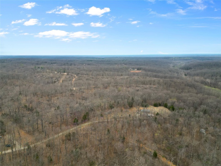 Aerial view featuring a rural view