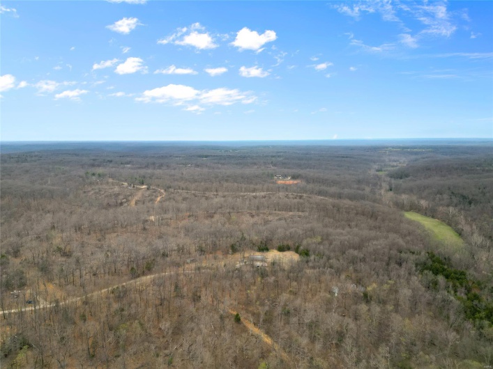 Drone / aerial view with a rural view