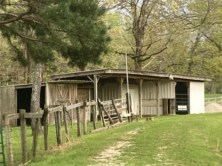 View of stable