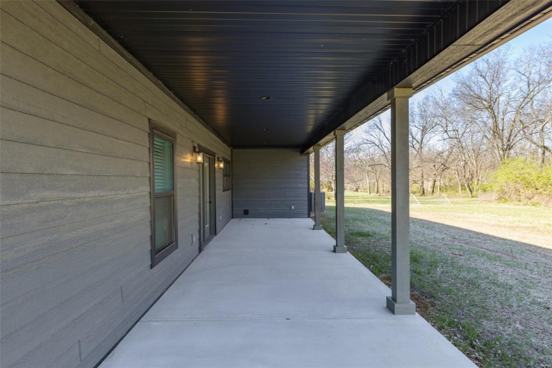 View of patio