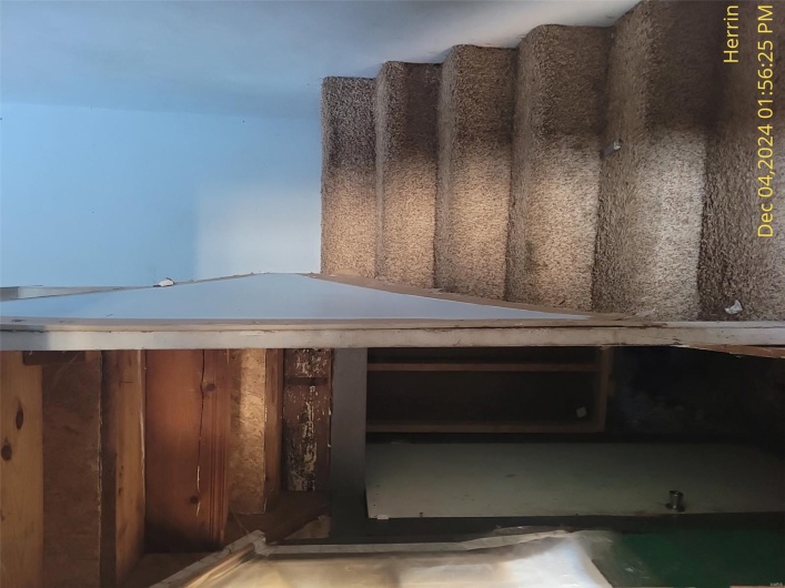 View of stairs
