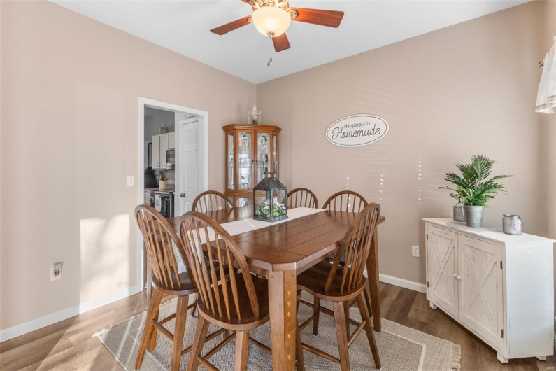 Dining space 