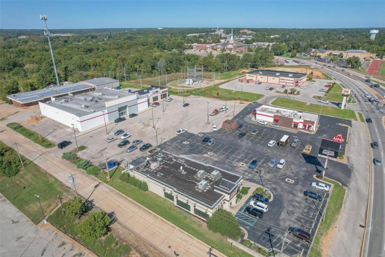 Drone / aerial view