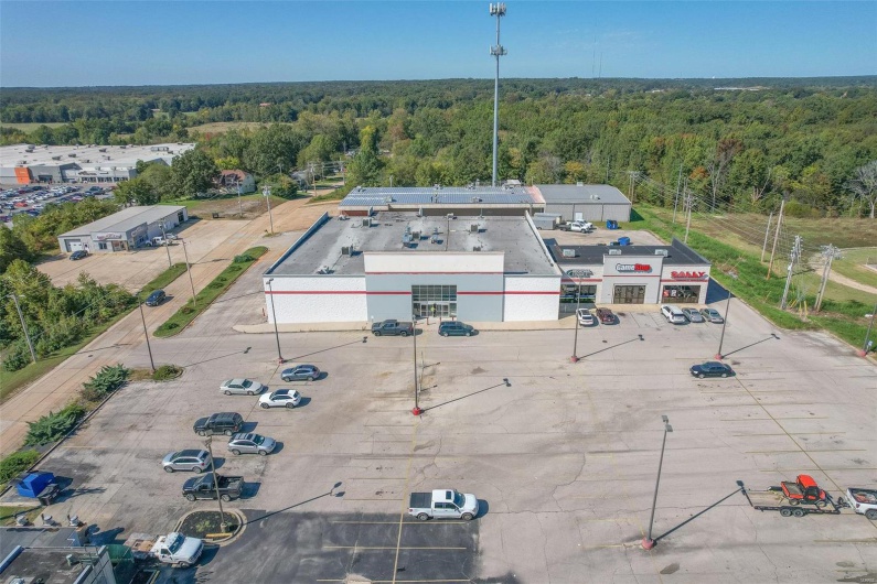 Drone / aerial view