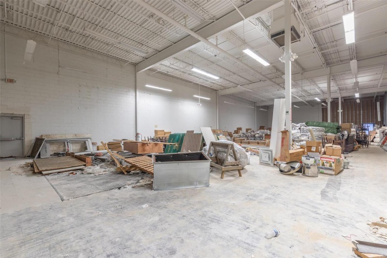 Miscellaneous room featuring concrete floors