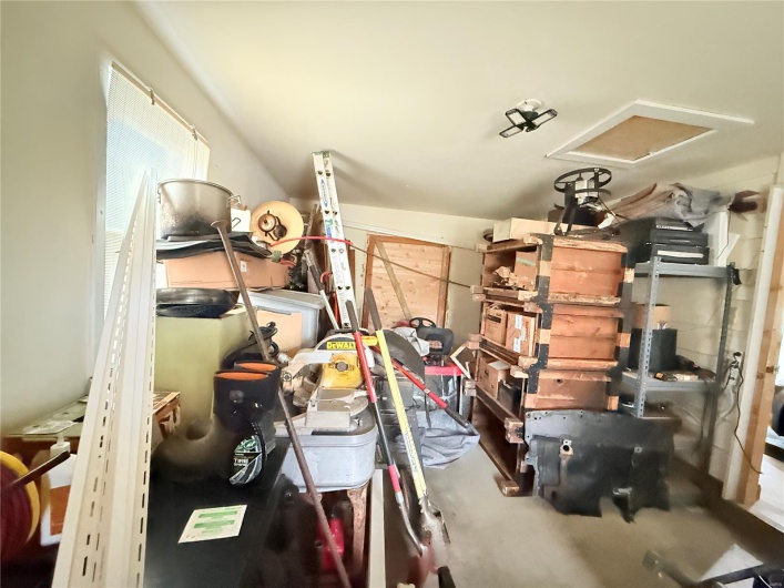 View of storage area
