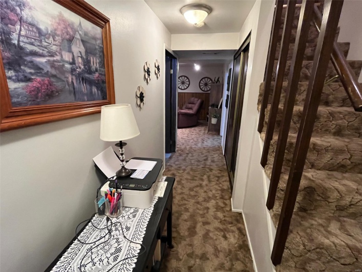 lower level leads to family room
