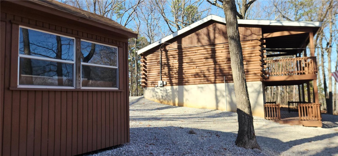 Driveway area