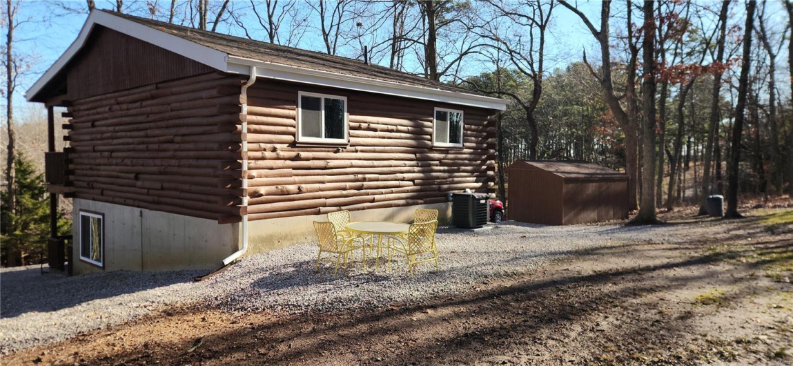 Back right side of home