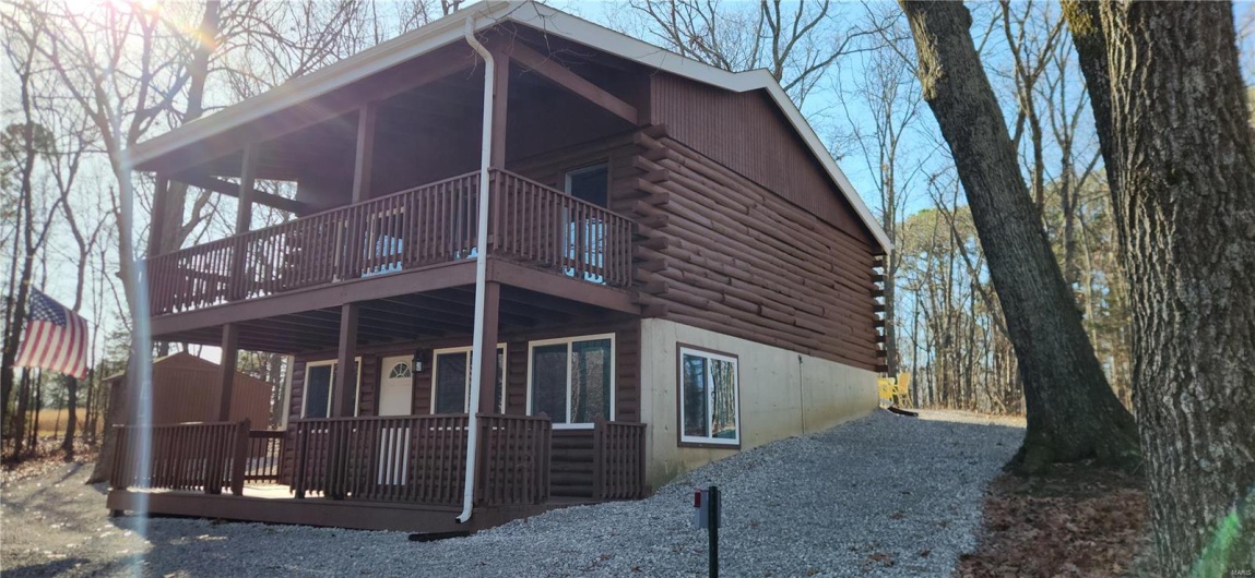 Right side of home