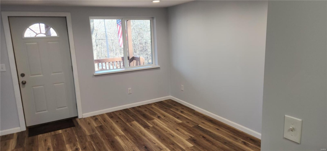 Front door area