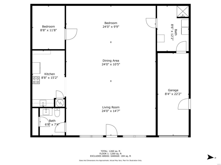 3330 Commonwealth Road, Park Hills, Missouri 63601, 2 Bedrooms Bedrooms, 6 Rooms Rooms,1 BathroomBathrooms,Residential,For Sale,Commonwealth,MAR25021463