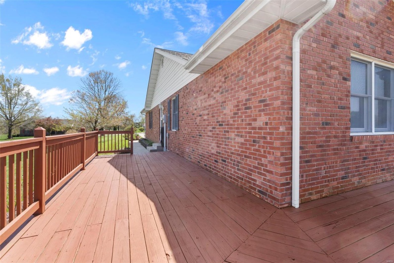 View of deck