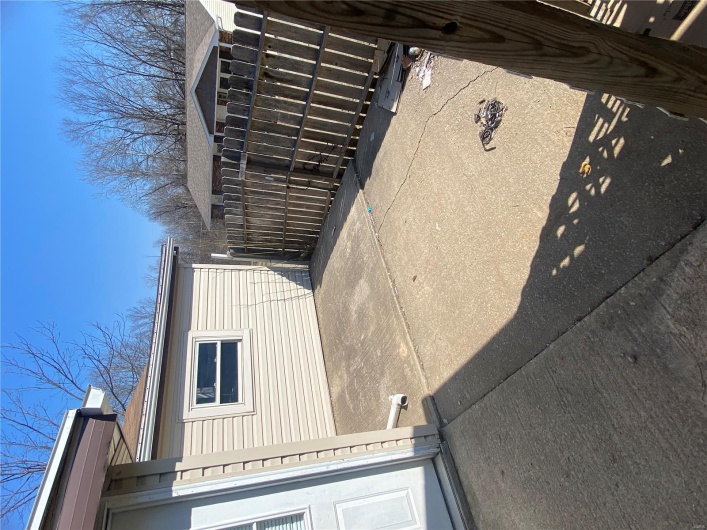 View of patio / terrace featuring fence