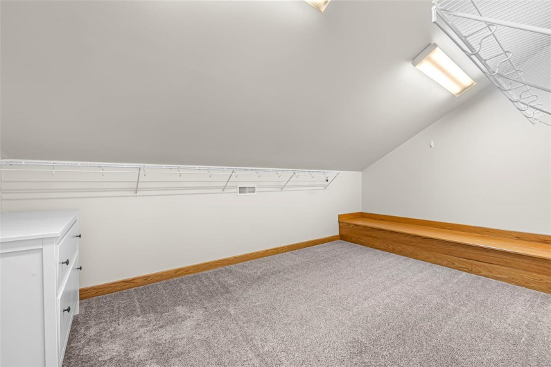 Huge Walk-in Closet for 1 of 2 Upper Level Guest Bedrooms