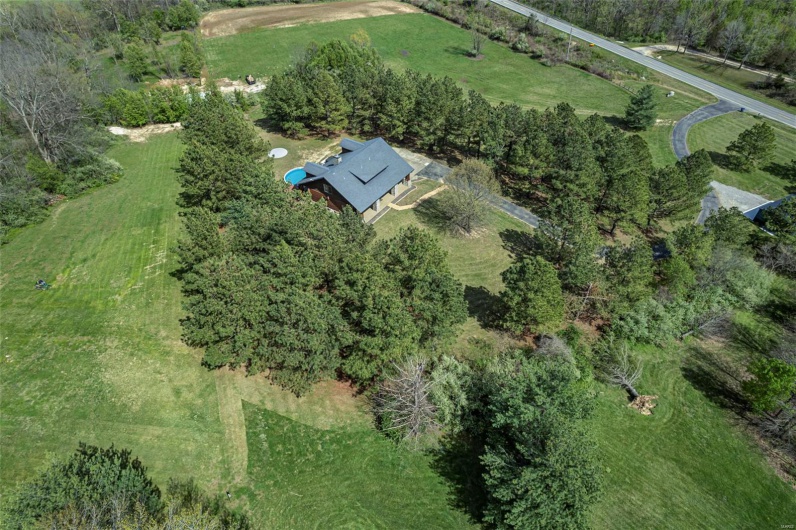 Aerial View from West