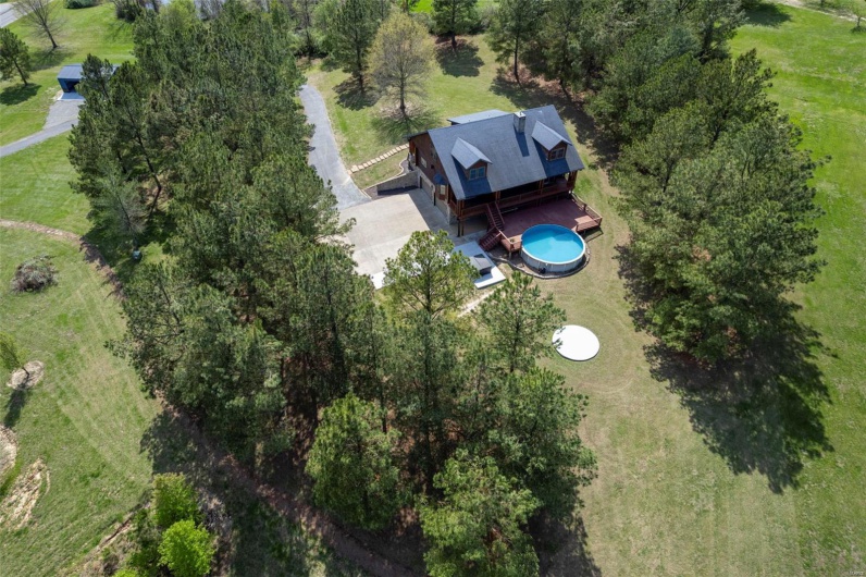 Aerial View from East