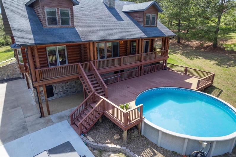 Above Ground Pool, Recently Opened by Roommates, and Open/Covered Decks
