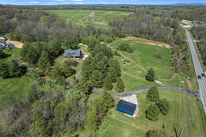 2.94 Acres With Brand New Shop (Doors on Order) & Log Home