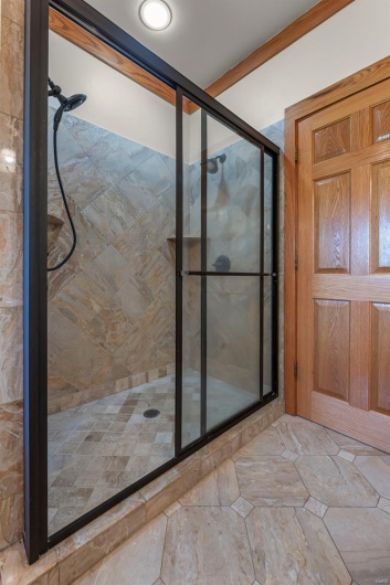 Primary En Suite Bath with Custom Walk-in Shower