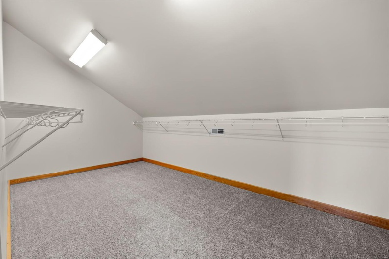 Huge Walk-in Closet for 1 of 2 Upper Level Guest Bedrooms