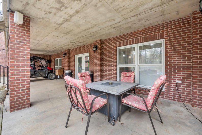 Covered Poolside Patio