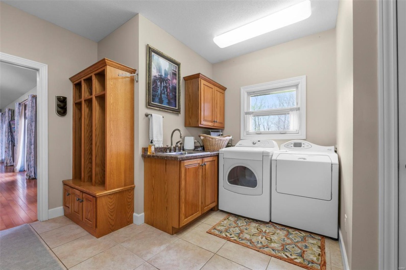 Main Level Laundry/Mud Room Entry from Garage
