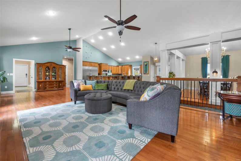 Spacious Split Open Floor Plan