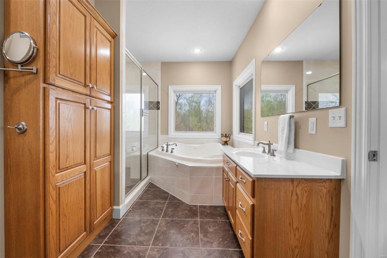 Primary Bathroom with Ample Storage