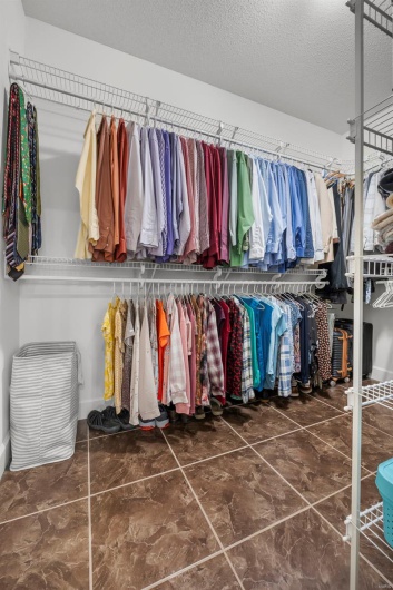 Primary Spacious Walk-in Closet