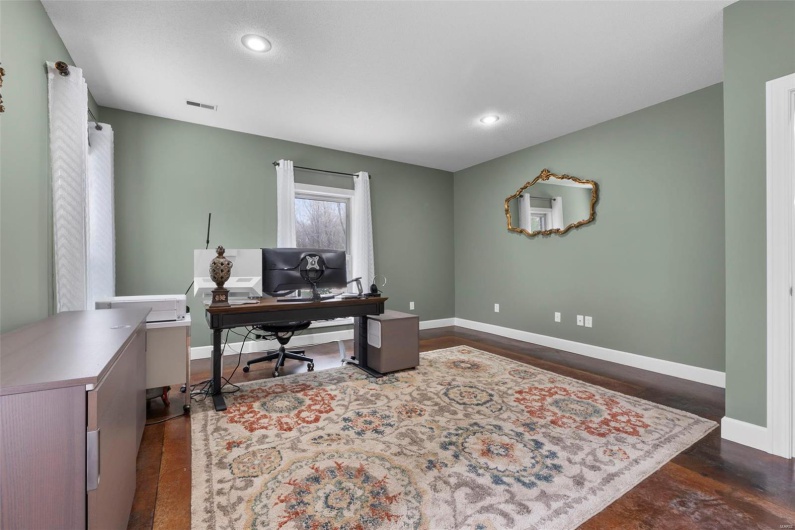 Lower Level Guest Bedroom with Beautiful Views