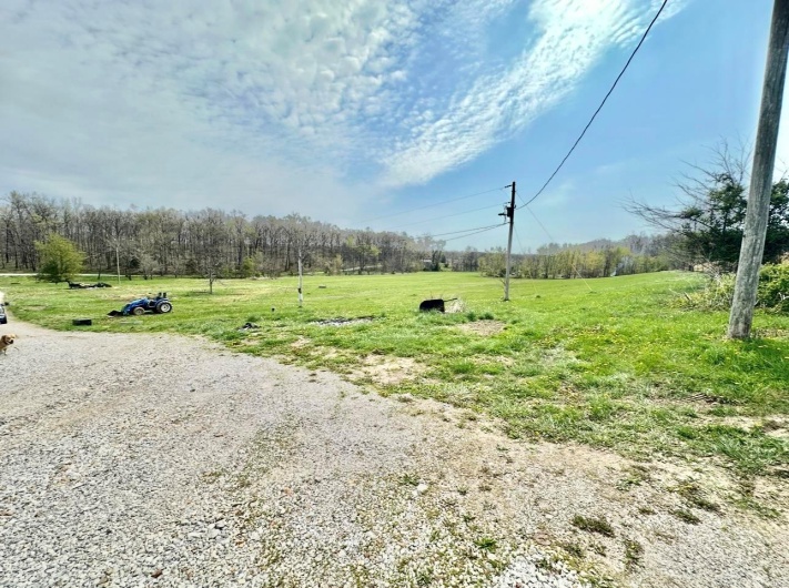 View of yard featuring a rural view
