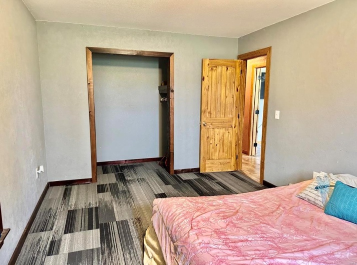Bedroom featuring baseboards