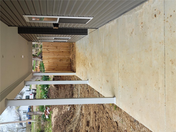 covered front porch
