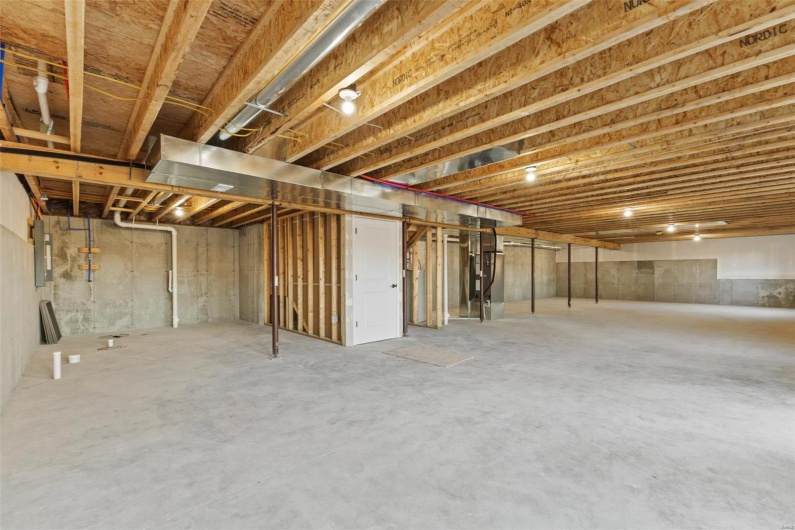 View of basement