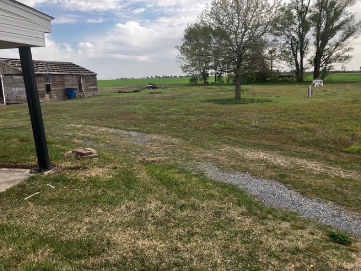 View of yard featuring a rural view
