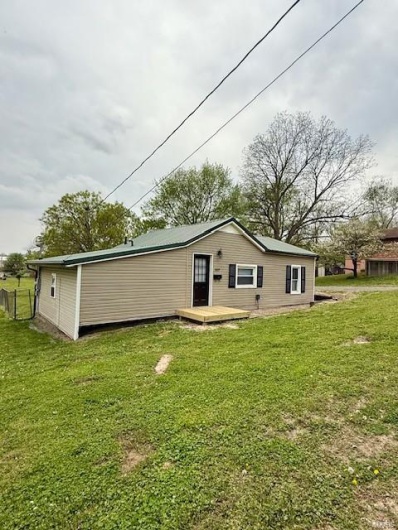 Front/side view of house.