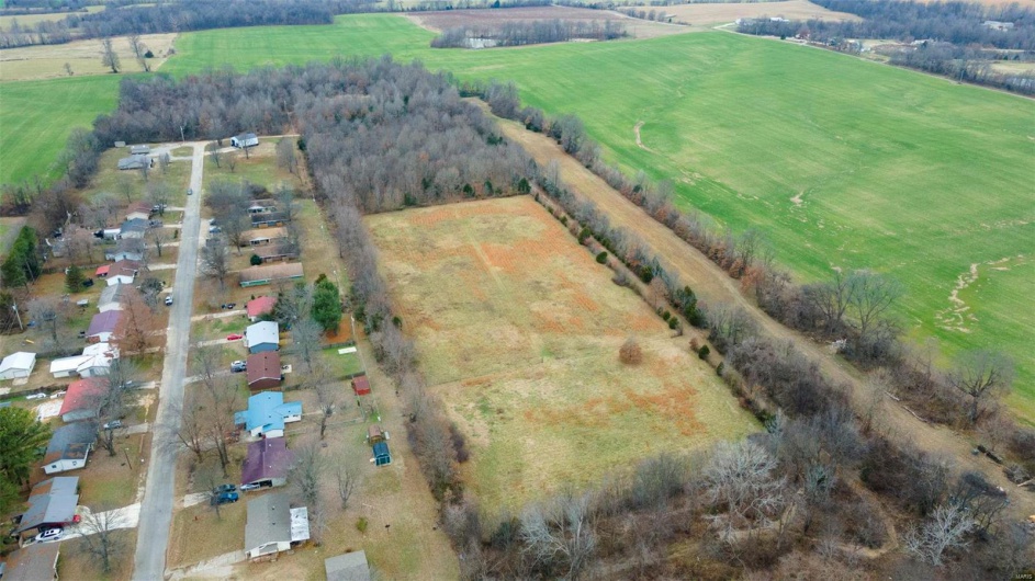 Bird's eye view featuring a rural view