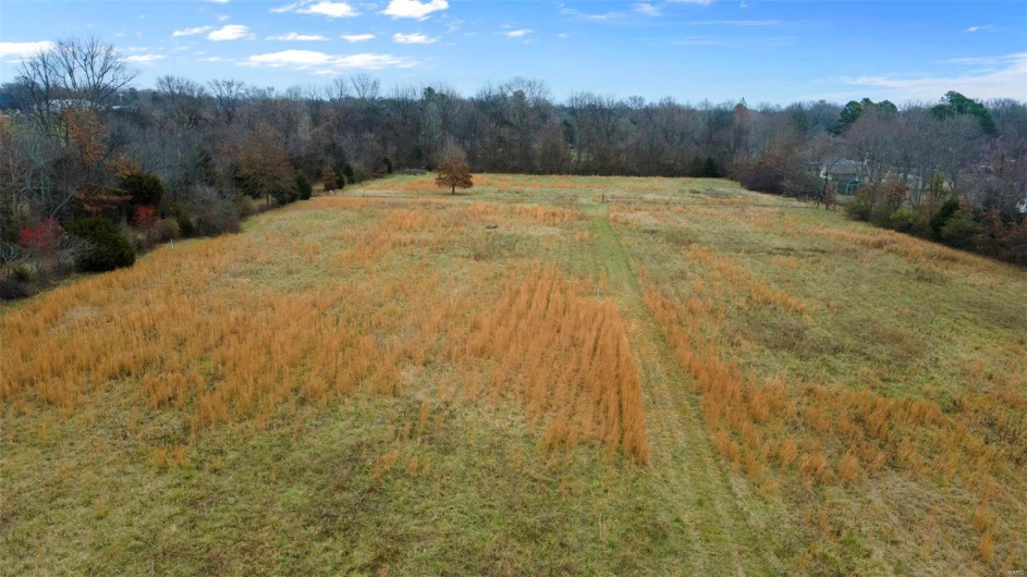 Drone / aerial view with a rural view