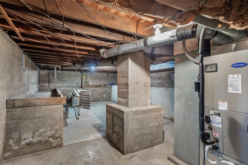 View of basement