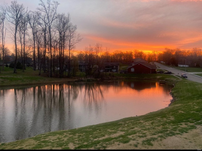 Sunset View of Lake 