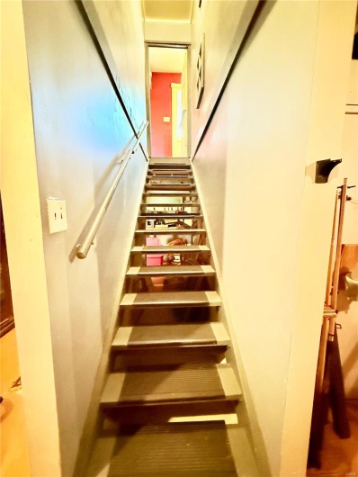 View of stairs