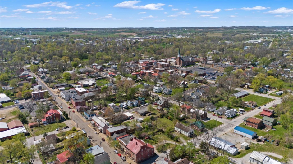 Downtown aerial 