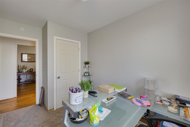 2nd Floor, Bdrm #3, currently office
