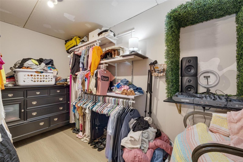 1st Floor Separate Living area walk-in closet