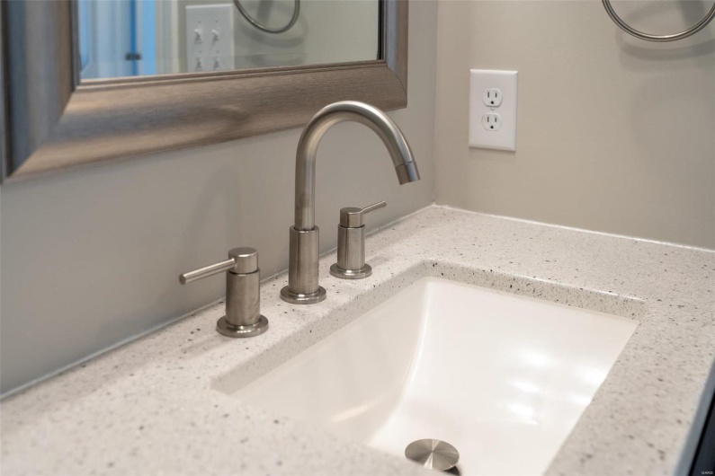 Interior details with vanity