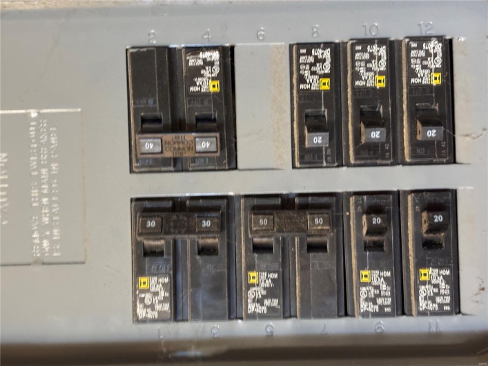 Utility room featuring electric panel
