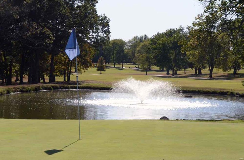 View of golf course